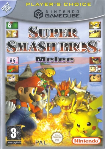 Super Smash Bros Melee (Complete, Player's Choice, HOL)