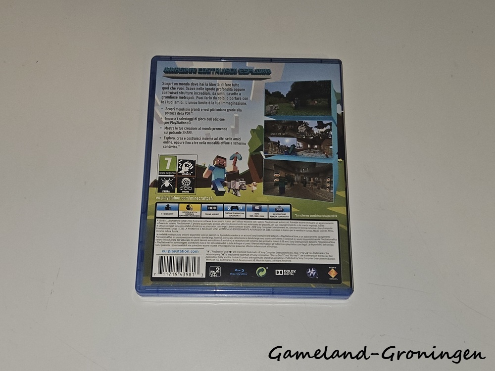 Minecraft PlayStation 4 Edition (Compleet)