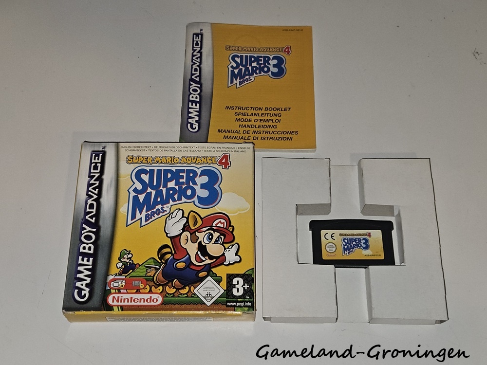 Super Mario Advance 4 - Super Mario Bros 3 (Complete, NEU6)