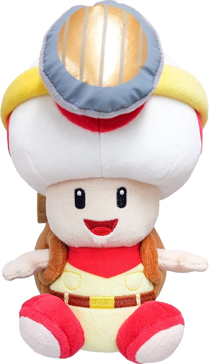 Super Mario - Captain Toad Knuffel 18 cm