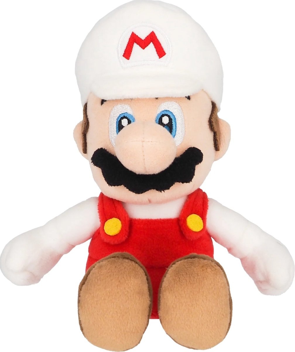 Super Mario - Fire Mario Knuffel 24 cm