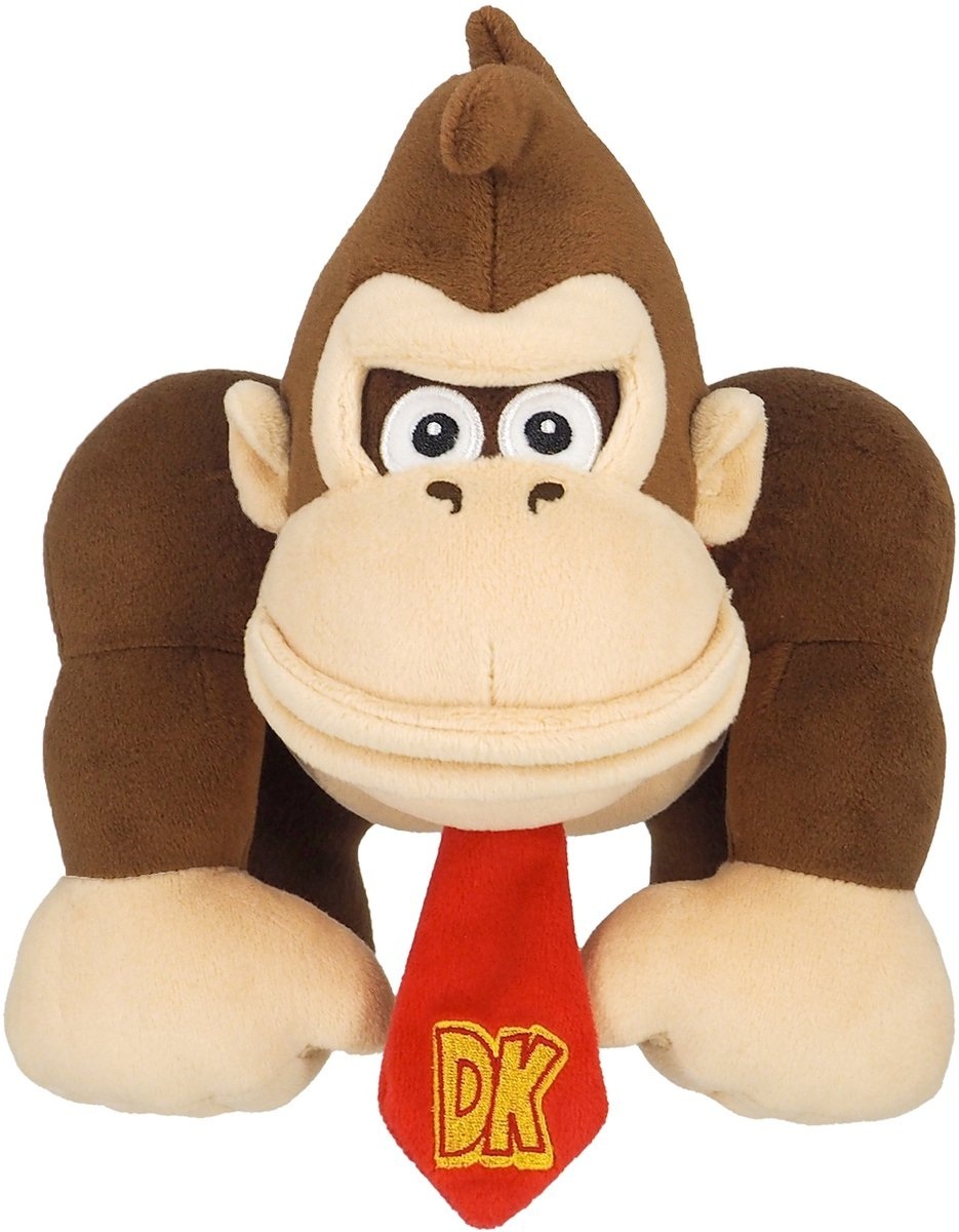 Super Mario - Donkey Kong Knuffel 22 cm