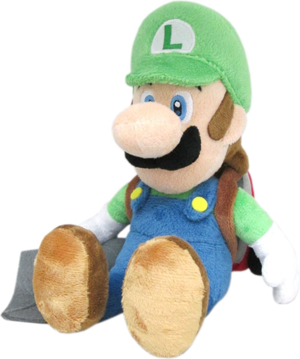 Super Mario - Luigi with Poltergust Knuffel 25 cm