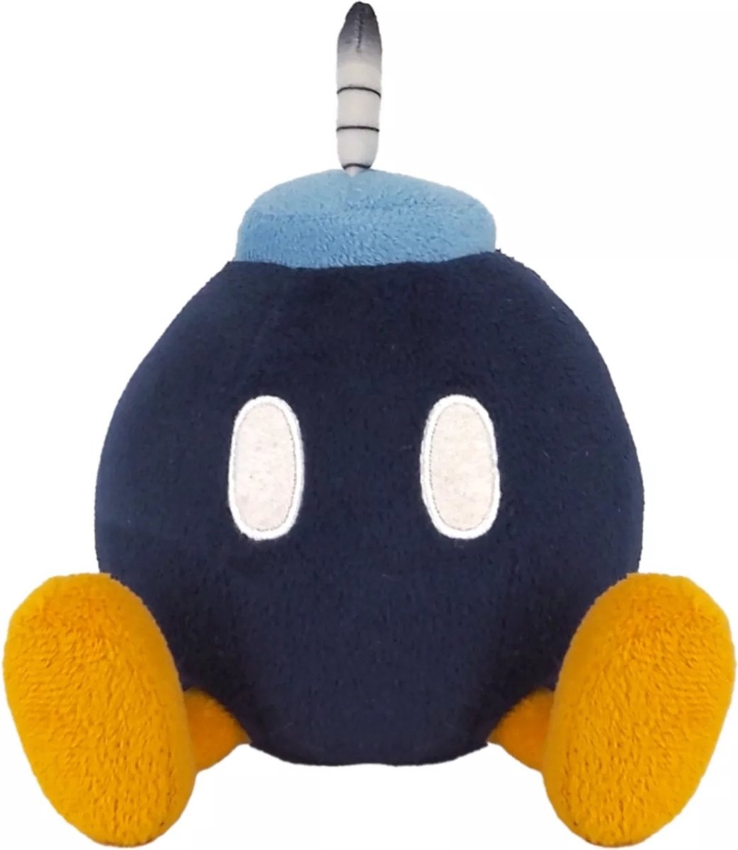 Super Mario - Bob Omb Knuffel 13 cm