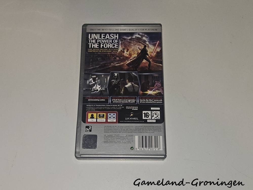 Star Wars The Force Unleashed (Compleet, Platinum)
