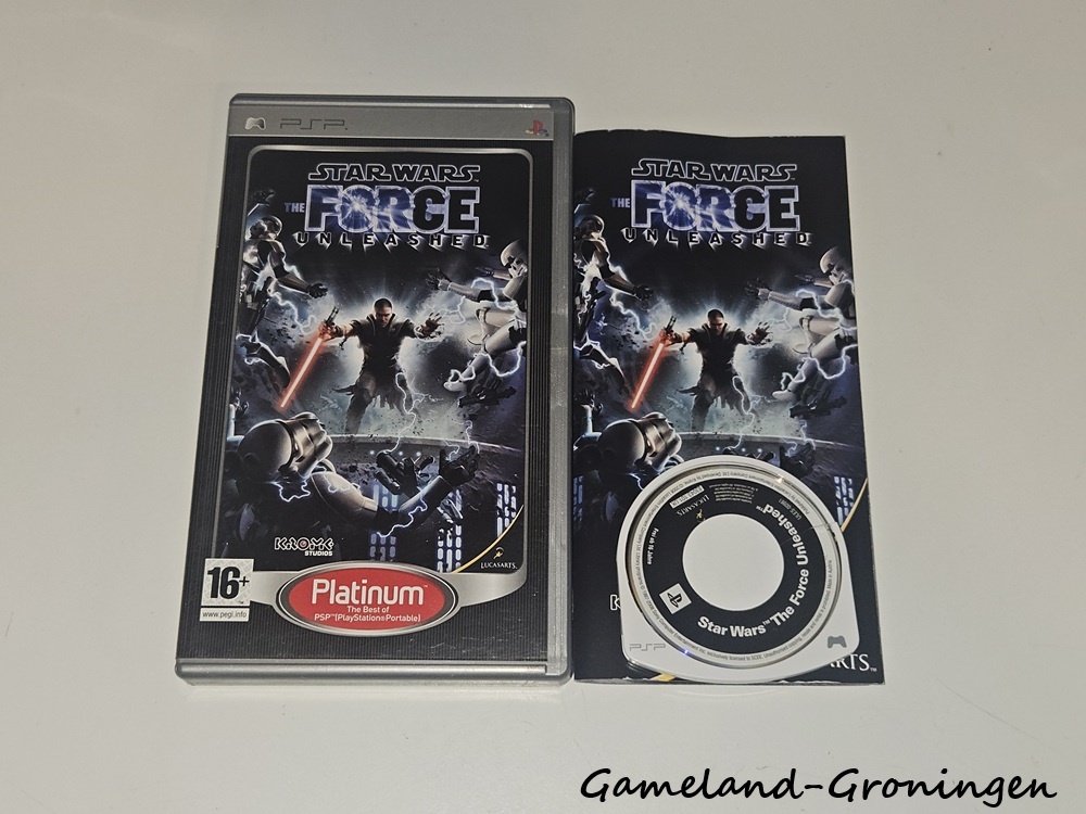Star Wars The Force Unleashed (Compleet, Platinum)
