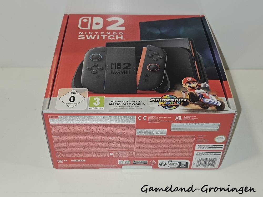 Nintendo Switch 2 Console + Mario Kart: World Bundel (Zwart)