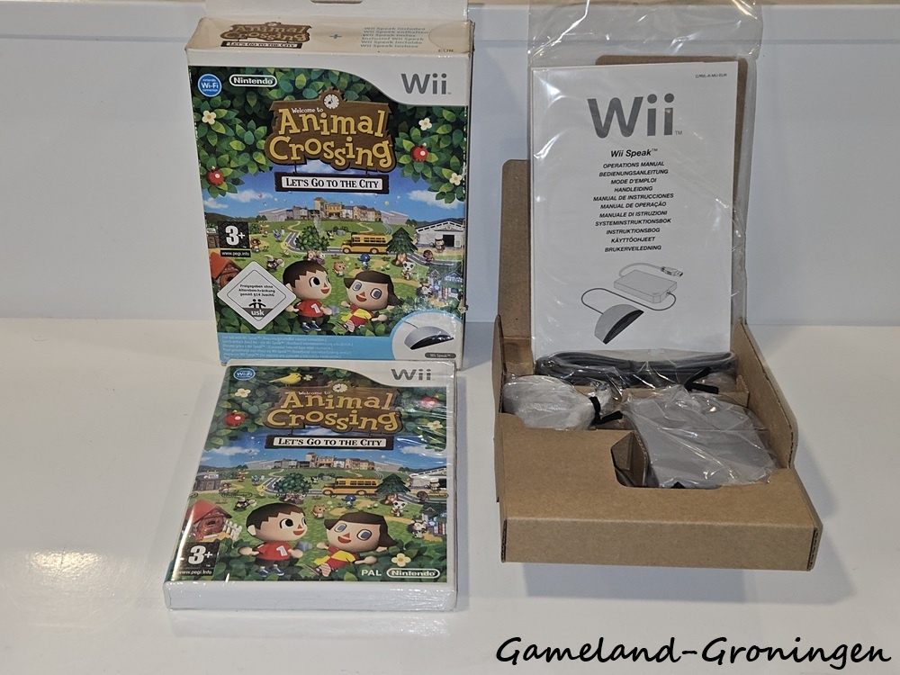 Animal Crossing Let's Go to the City met Wii Speak (HOL)
