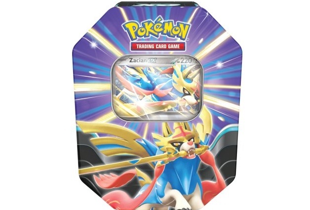 Pokémon TCG - Slashing Legends Tin - Zacian Ex