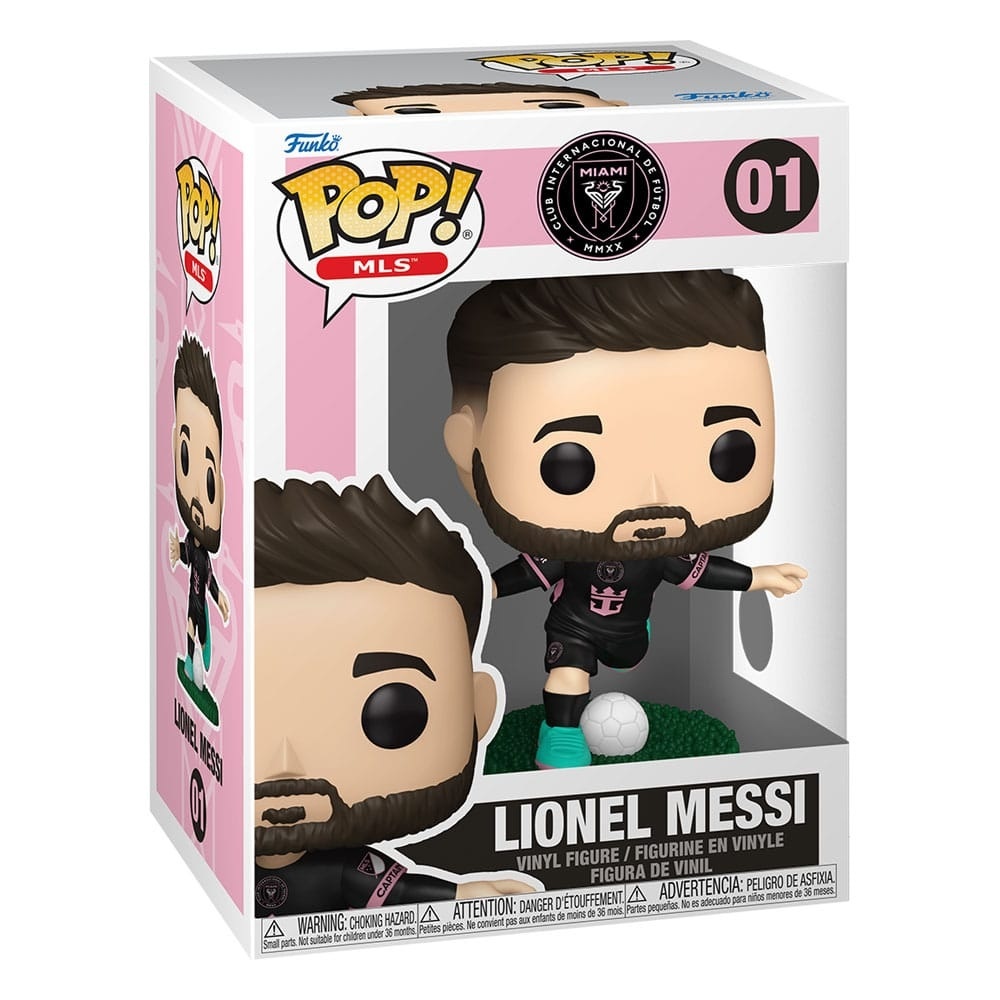 Football MLS POP! - Inter Miami - Lionel Messi (Away) #01