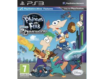 Phineas and Ferb Across the Second Dimension (Boxed)