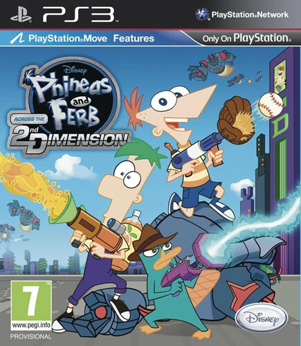Phineas and Ferb Across the Second Dimension (Boxed)