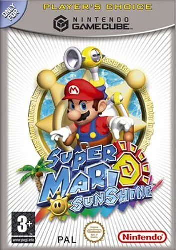 Super Mario Sunshine (Boxed, Players Choice, HOL)