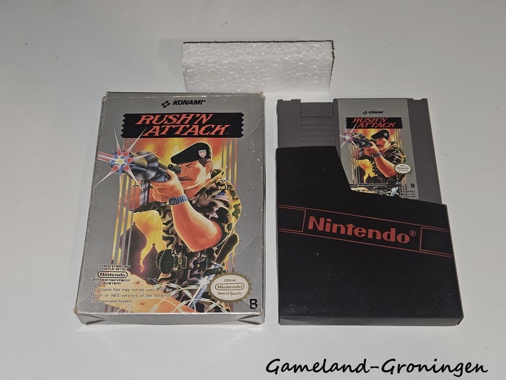 Rush 'n Attack (Boxed, EEC)