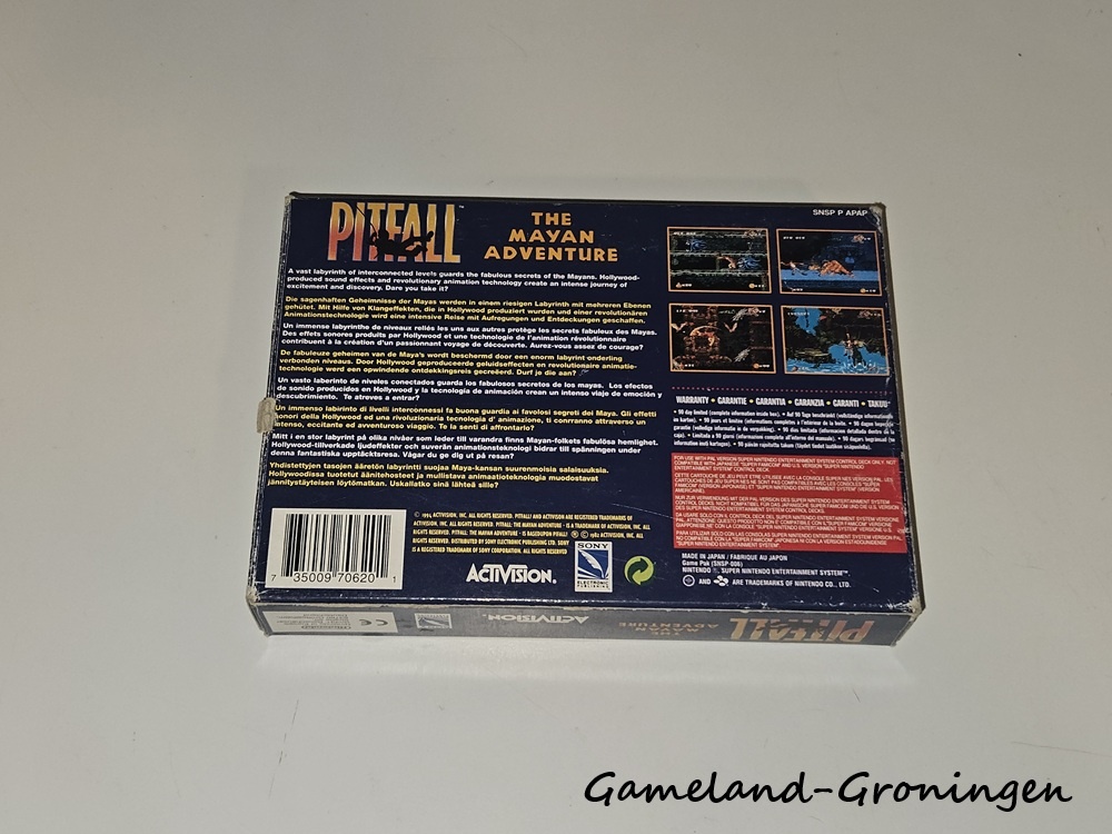 Pitfall The Mayan Adventure (Complete, EUR)