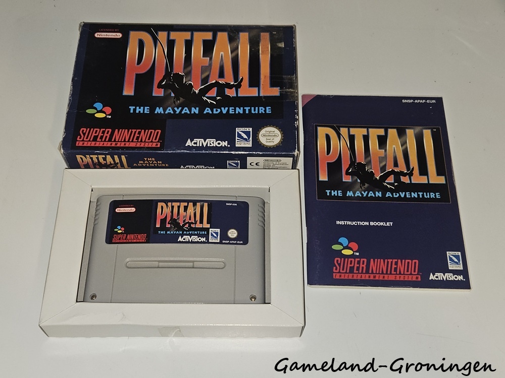 Pitfall The Mayan Adventure (Complete, EUR)