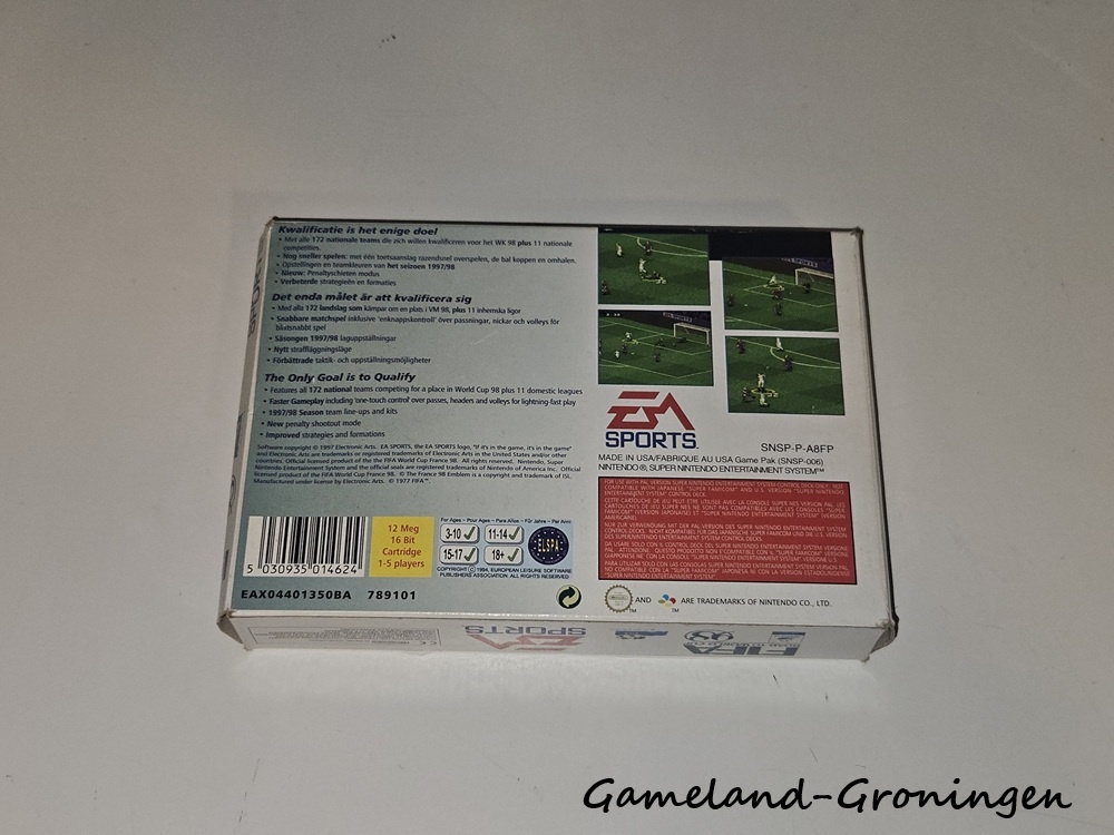 FIFA Road to World Cup 98 (Boxed, EUR)