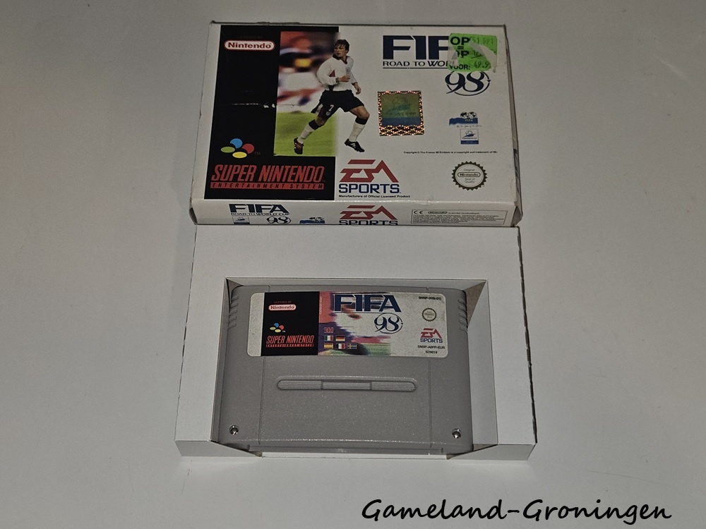 FIFA Road to World Cup 98 (Boxed, EUR)