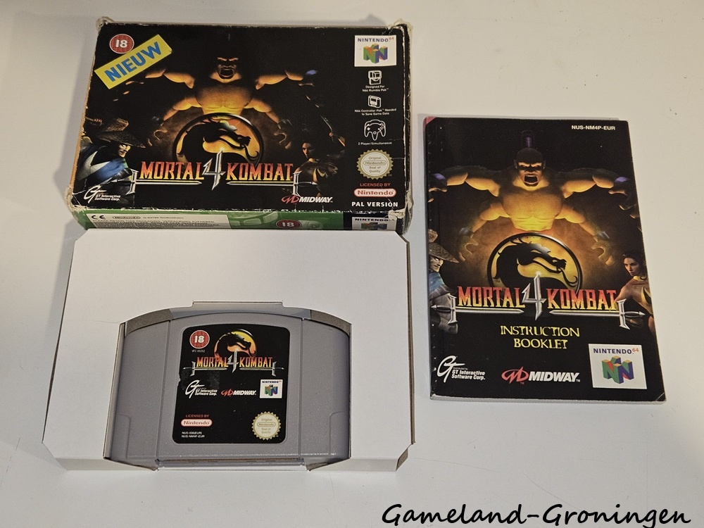 Mortal Kombat 4 (Compleet, EUR)
