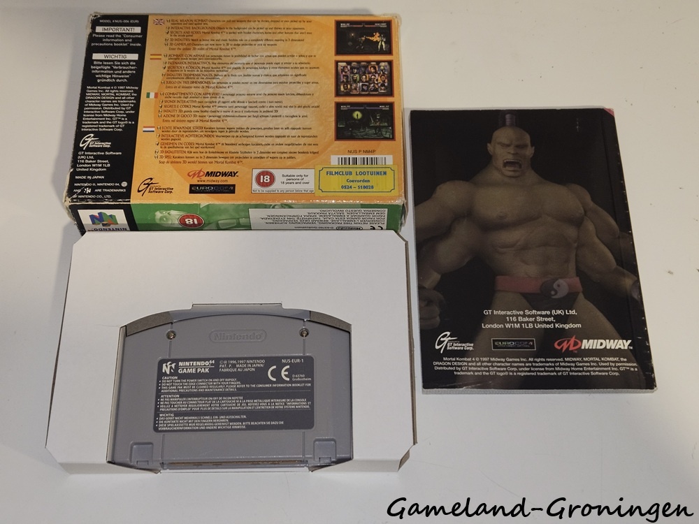 Mortal Kombat 4 (Complete, EUR)