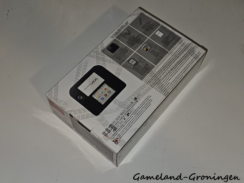 Nintendo 2DS Console Zwart/Blauw + Mario Kart 7 (Boxed)