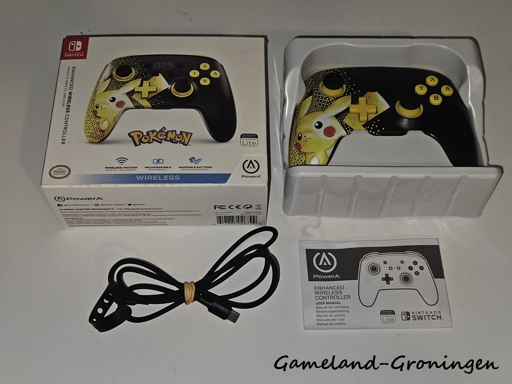 Enhanced Wireless Pikachu Controller (Boxed)