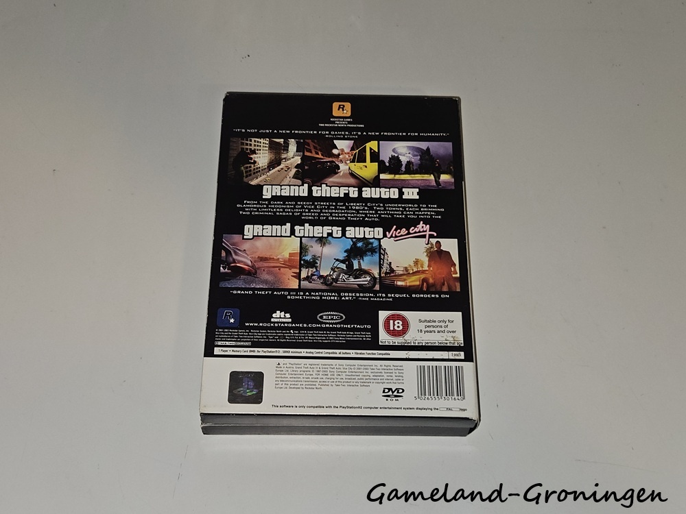 Grand Theft Auto (GTA) Double Pack (Compleet)