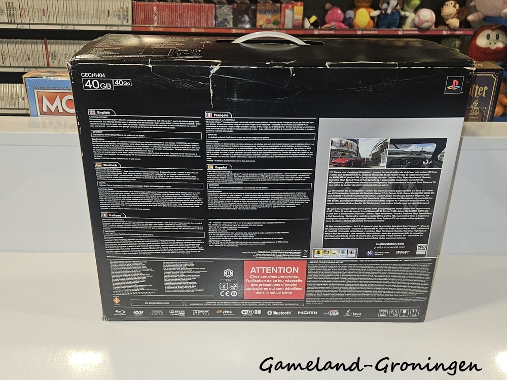PlayStation 3 Phat 40GB Gran Turismo Prologue Pack (Boxed)