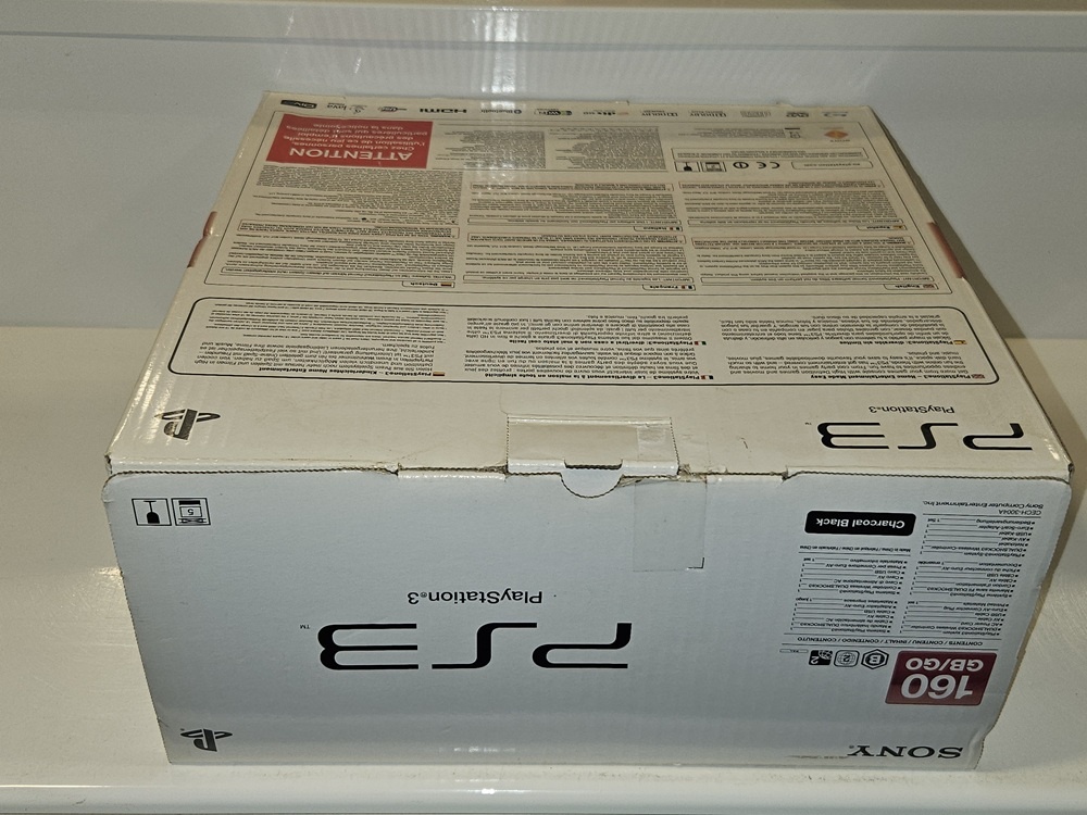 PlayStation 3 Slim 160GB with Controller & Wiring (Boxed)