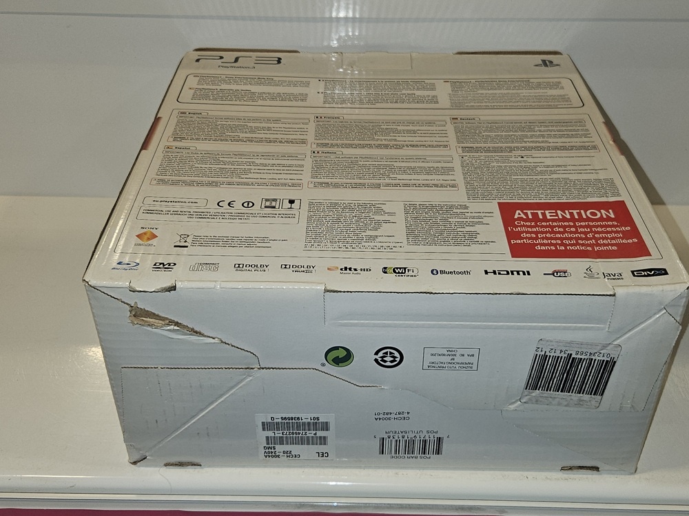PlayStation 3 Slim 160GB met Controller & Bedrading (Boxed)