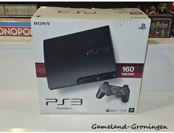PlayStation 3 Slim 160GB met Controller & Bedrading (Boxed)