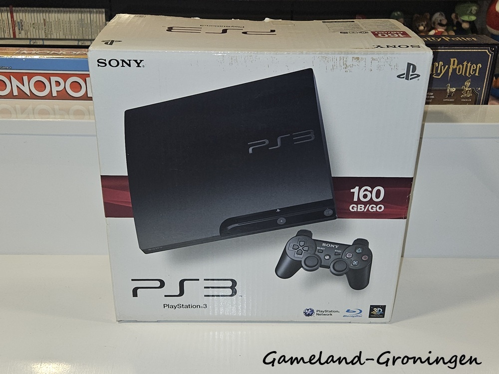 PlayStation 3 Slim 160GB met Controller & Bedrading (Boxed)