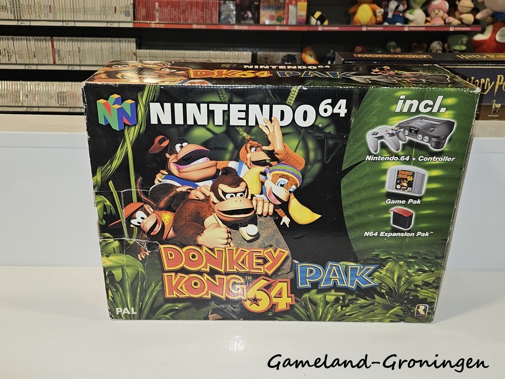 Nintendo 64 Donkey Kong 64 Pak (Complete)
