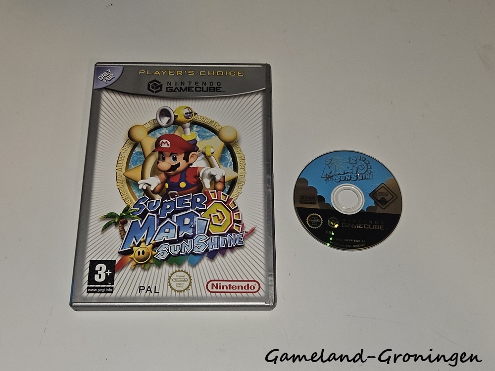 Super Mario Sunshine (Boxed, Players Choice, HOL)