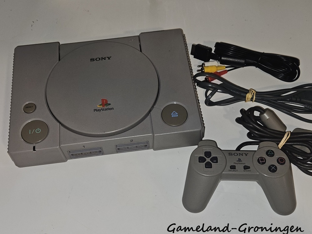 PlayStation 1 with Controller & Wiring