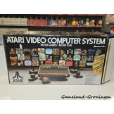 Atari 2600 4 Button met Controller & Bedrading (Woody, Boxed)
