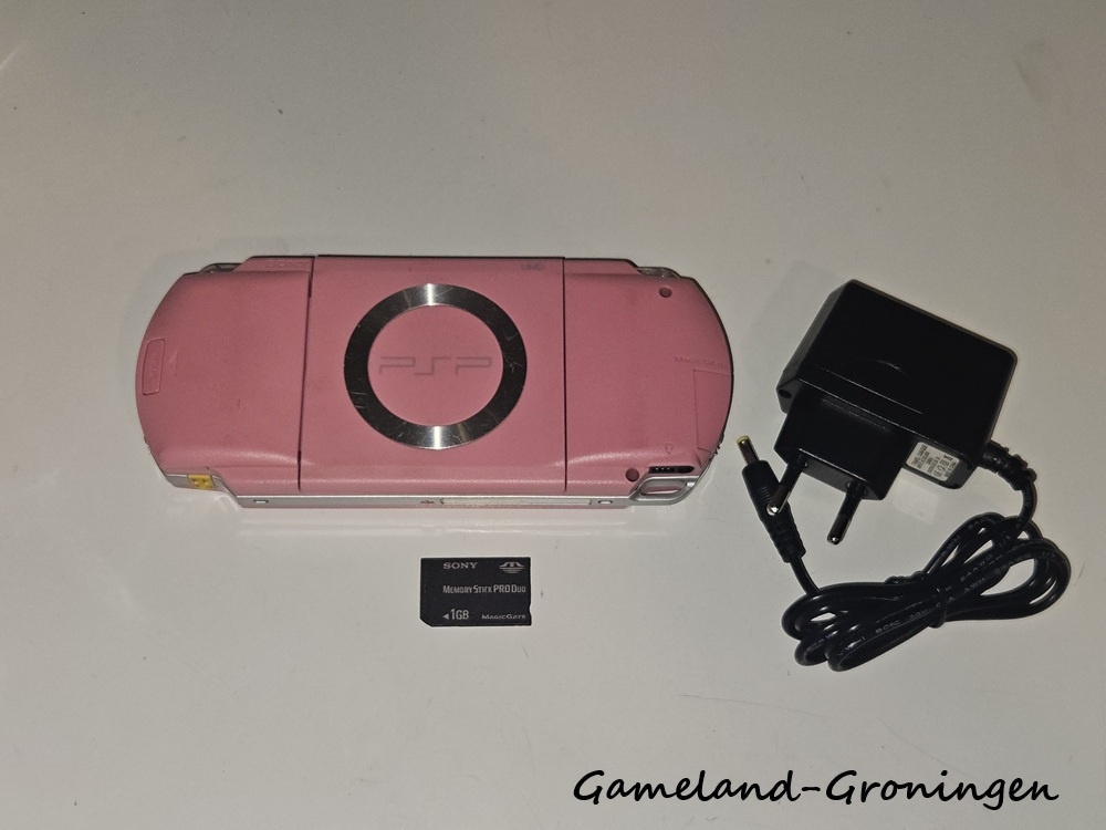 PSP Phat 1004 with Memory Stick & Charger (Pink)