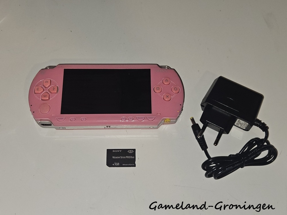 PSP Phat 1004 with Memory Stick & Charger (Pink)