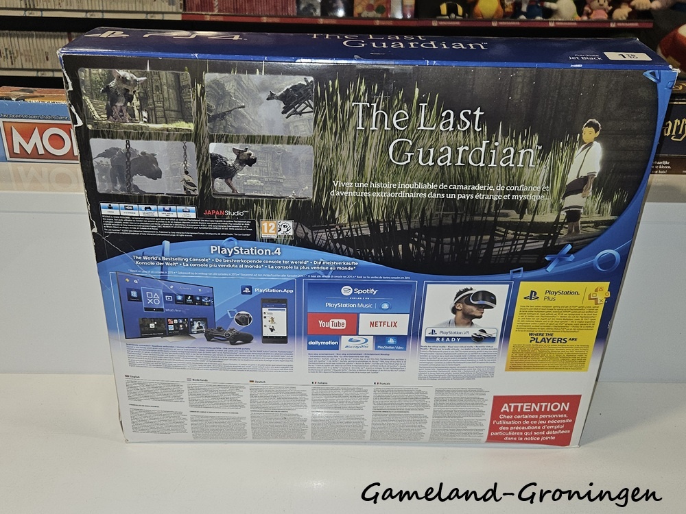 PlayStation 4 Slim 1TB The Last Guardian Pack with Controller & Wiring