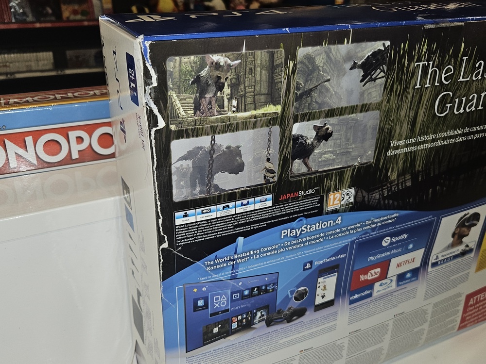 PlayStation 4 Slim 1TB The Last Guardian Pack with Controller & Wiring