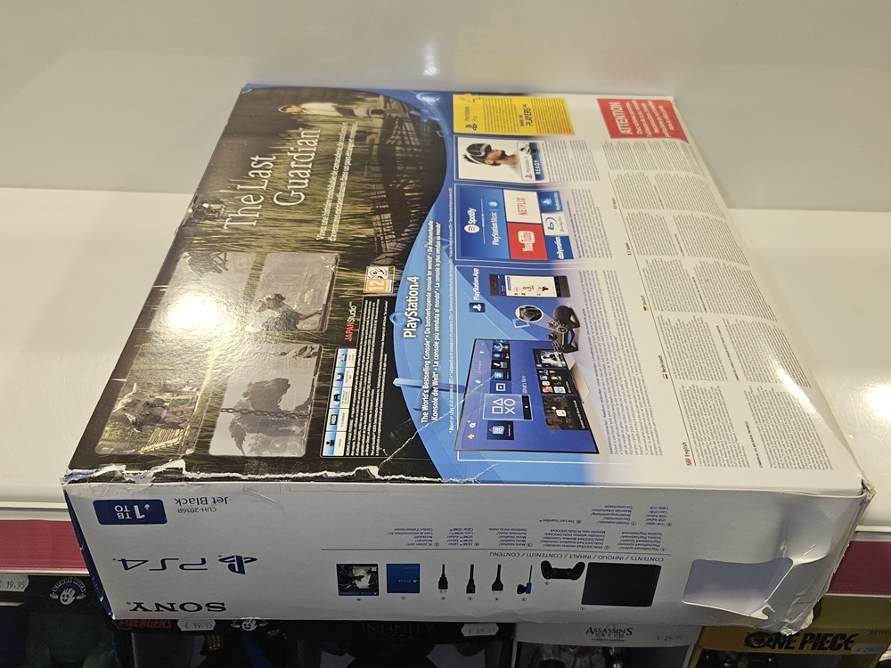 PlayStation 4 Slim 1TB The Last Guardian Pack with Controller & Wiring