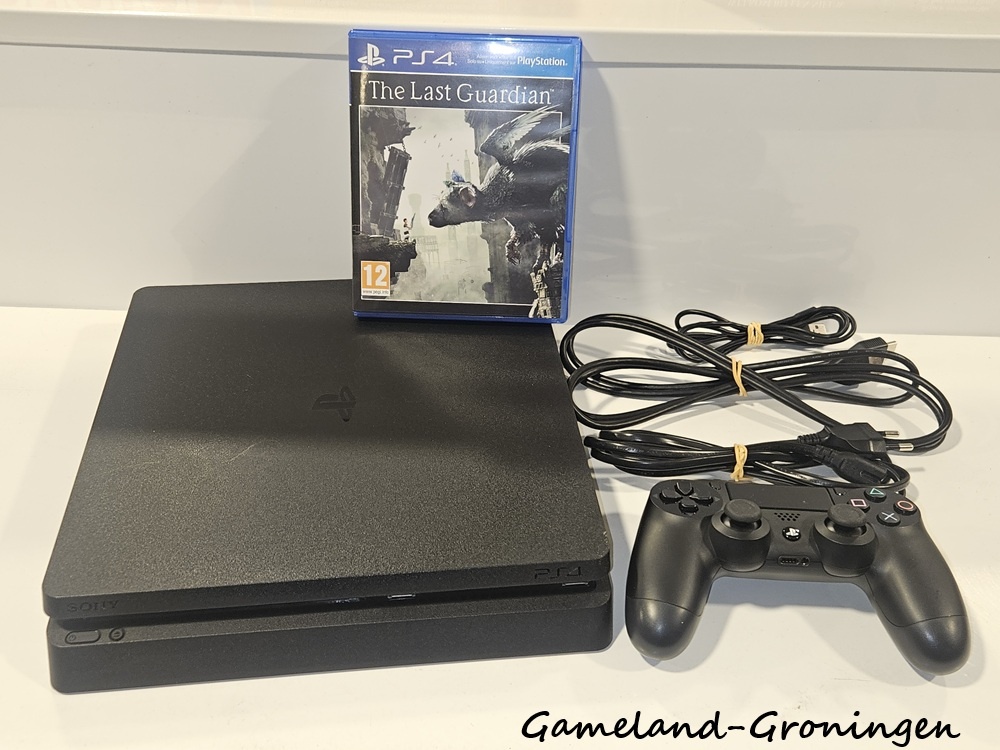 PlayStation 4 Slim 1TB The Last Guardian Pack met 1 Controller & Bedrading