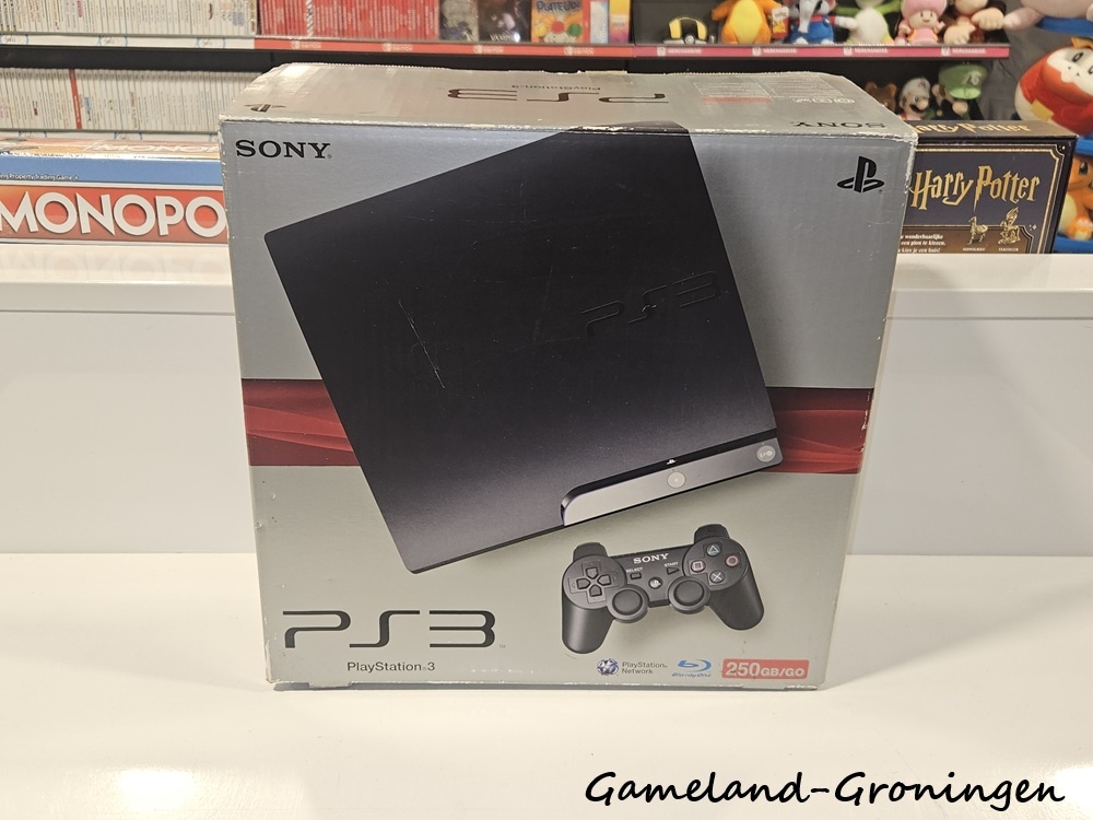 PlayStation 3 Slim 250GB with Controller & Wired (Boxed)