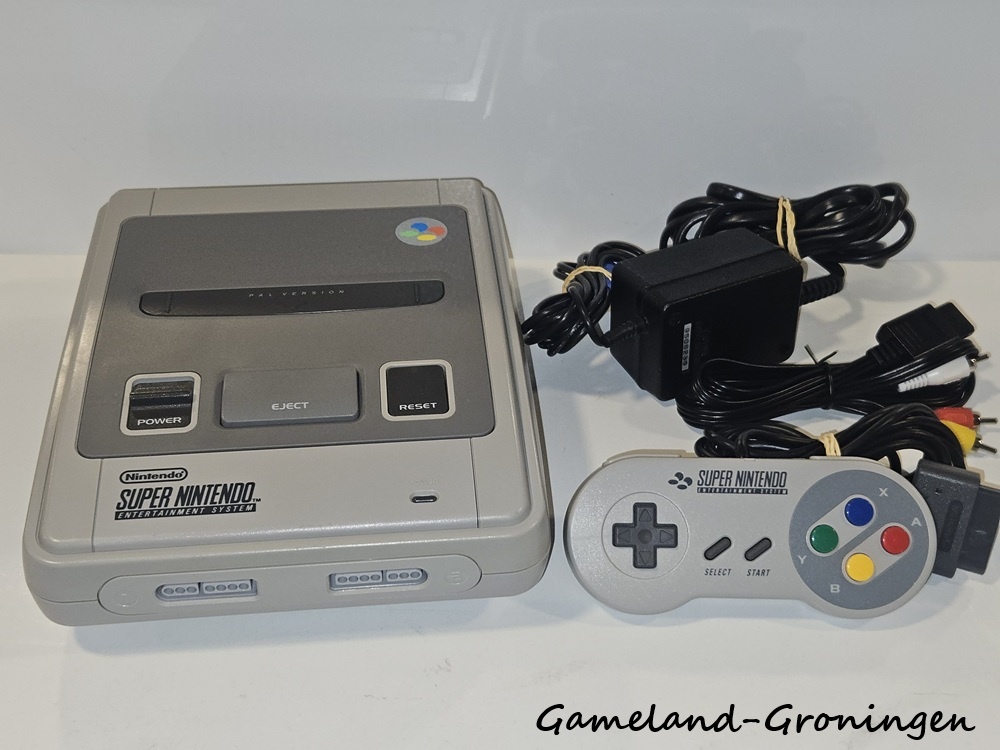 Super Nintendo met Controller & Bedrading