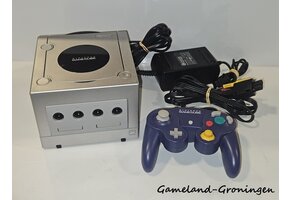 Nintendo GameCube met Controller & Bedrading (Zilver)