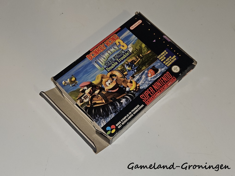 Donkey Kong Country 3 Dixie Kong's Double Trouble! (Compleet, NFAH)