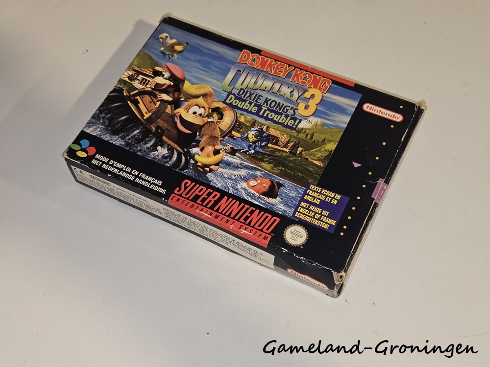Donkey Kong Country 3 Dixie Kong's Double Trouble! (Compleet, NFAH)