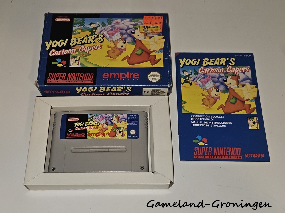 Yogi Bear's Cartoon Capers (Complete, EUR)