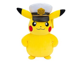 Pokémon - Captain Pikachu Knuffel 20 cm
