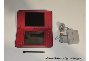 Nintendo DSi XL with Stylus & Charger (Mario Red Mario 25th Anniversary Edition)